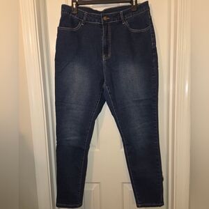 Shein Curve Skinny Jeans.  Size 1XL.